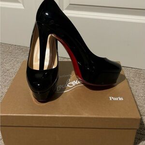 Christian louboutin platform heels